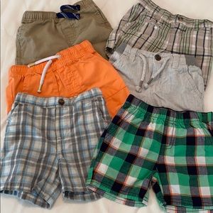 13 PAIR - Various Brand Boy Shorts 12 Months
